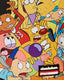 90’lar Nickelodeon Kahramanları Sırt Çantası
