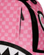 Pink Shark Check Sırt Çantası